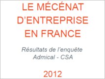 Baromètre du mécénat en France - Admical